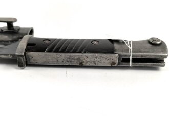 Seitengewehr Modell 84/98 für k98 der Wehrmacht. Nummerngleiches Stück von F.Herder 1940