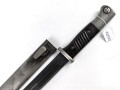 Seitengewehr Modell 84/98 für k98 der Wehrmacht. Nummerngleiches Stück von F.Herder 1940