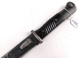 Seitengewehr Modell 84/98 für k98 der Wehrmacht. Gebraucht