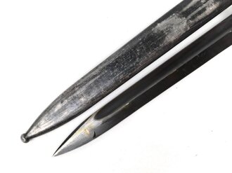 Seitengewehr Modell 84/98 für k98 der Wehrmacht. Gebraucht