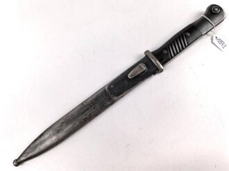 Seitengewehr Modell 84/98 für k98 der Wehrmacht. Gebraucht