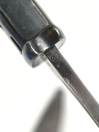 Seitengewehr Modell 84/98 für k98 der Wehrmacht. Gebraucht