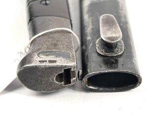 Seitengewehr Modell 84/98 für k98 der Wehrmacht. Gebraucht