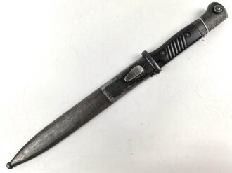 Seitengewehr Modell 84/98 für k98 der Wehrmacht. Gebraucht