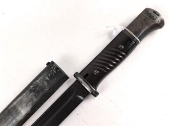 Seitengewehr Modell 84/98 für k98 der Wehrmacht. Gebraucht
