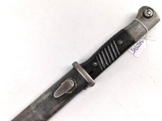 Seitengewehr Modell 84/98 für k98 der Wehrmacht. Gebraucht