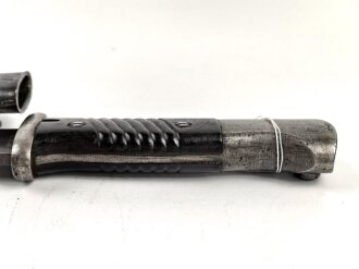 Seitengewehr Modell 84/98 für k98 der Wehrmacht. Gebraucht