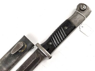 Seitengewehr Modell 84/98 für k98 der Wehrmacht. Gebraucht