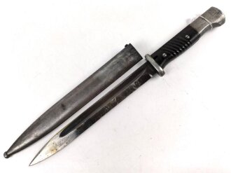 Seitengewehr Modell 84/98 für k98 der Wehrmacht. Gebraucht