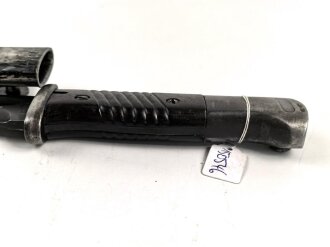 Seitengewehr Modell 84/98 für k98 der Wehrmacht. Gebraucht