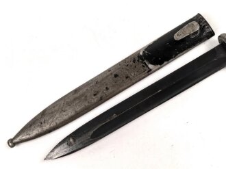 Seitengewehr Modell 84/98 für k98 der Wehrmacht. Gebraucht