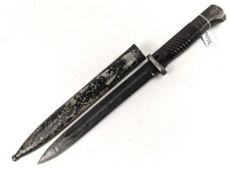 Seitengewehr Modell 84/98 für k98 der Wehrmacht. Gebraucht