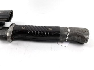 Seitengewehr Modell 84/98 für k98 der Wehrmacht. Gebraucht