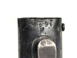 Seitengewehr Modell 84/98 für k98 der Wehrmacht. Gebraucht