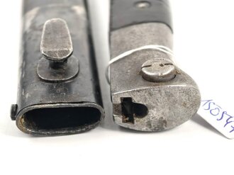 Seitengewehr Modell 84/98 für k98 der Wehrmacht. Gebraucht