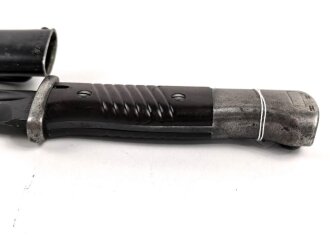 Seitengewehr Modell 84/98 für k98 der Wehrmacht. Gebraucht