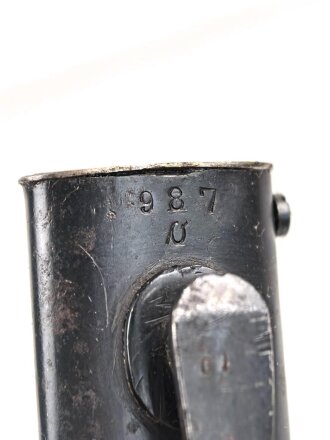 Seitengewehr Modell 84/98 für k98 der Wehrmacht. Gebraucht