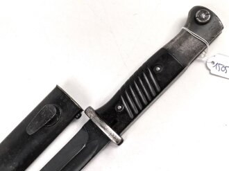 Seitengewehr Modell 84/98 für k98 der Wehrmacht. Gebraucht