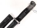 Seitengewehr Modell 84/98 für k98 der Wehrmacht. Gebraucht
