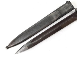 Seitengewehr Modell 84/98 für k98 der Wehrmacht. Gebraucht