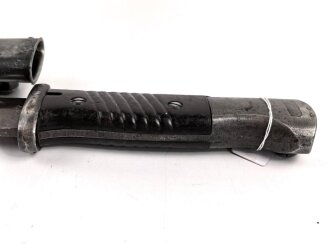 Seitengewehr Modell 84/98 für k98 der Wehrmacht. Gebraucht