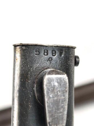 Seitengewehr Modell 84/98 für k98 der Wehrmacht. Gebraucht