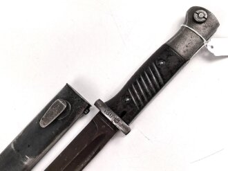 Seitengewehr Modell 84/98 für k98 der Wehrmacht. Gebraucht