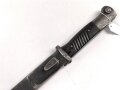 Seitengewehr Modell 84/98 für k98 der Wehrmacht. Gebraucht