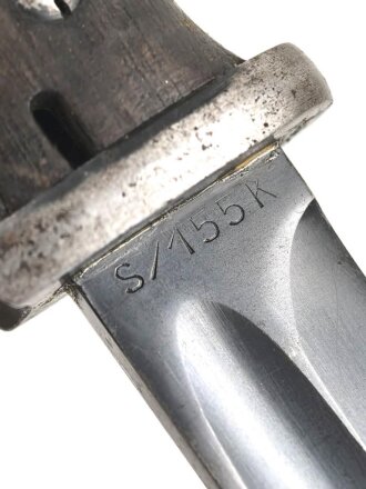 Seitengewehr Modell 84/98 für k98 der Wehrmacht. Gebraucht