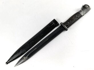 Seitengewehr Modell 84/98 für k98 der Wehrmacht. Gebraucht