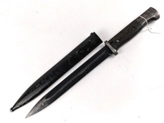 Seitengewehr Modell 84/98 für k98 der Wehrmacht. Gebraucht