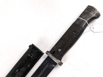 Seitengewehr Modell 84/98 für k98 der Wehrmacht. Gebraucht