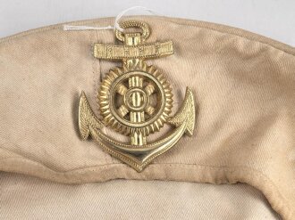 Kriegsmarine , weißer Mützendeckel des...