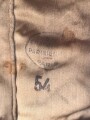 Tropenfeldmütze für Angehörige der Kriegsmarine. Französische Fertigung, getragenes Stück, der Adler entfernt