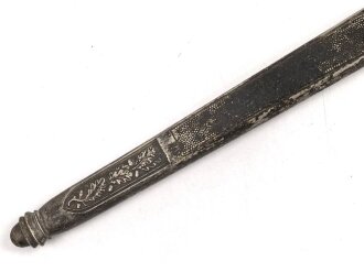 Scheide zum Dolch für Offiziere der Luftwaffe, der obere Ring lose
