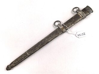 Scheide zum Dolch für Offiziere der Luftwaffe, der obere Ring lose