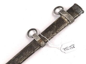 Scheide zum Dolch für Offiziere der Luftwaffe, der obere Ring lose