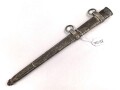 Scheide zum Dolch für Offiziere der Luftwaffe, der obere Ring lose