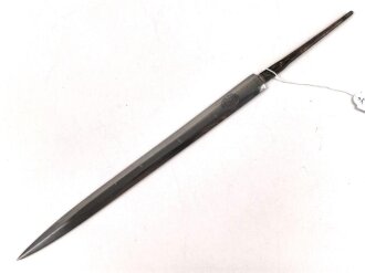 Klinge zum Dolch für Offiziere des Heeres, Hersteller Höller Solingen
