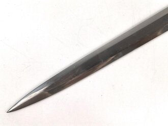 Klinge zum Dolch für Offiziere des Heeres, Hersteller Höller Solingen