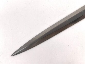Klinge zum Dolch für Offiziere des Heeres, Hersteller Höller Solingen