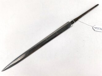 Klinge zum Dolch für Offiziere des Heeres, Hersteller Höller Solingen