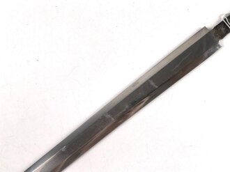 Klinge zum Dolch für Offiziere des Heeres, Hersteller Höller Solingen