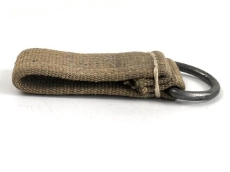 Aufschiebeschlaufe Wehrmacht in Tropenausführung, leicht getragenes Stück