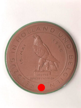 Erinnerungsmedaille " Feldzug in Holland und Belgien...