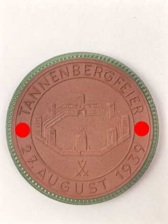 Erinnerungsmedaille " Tannenbergfeier 1939"...