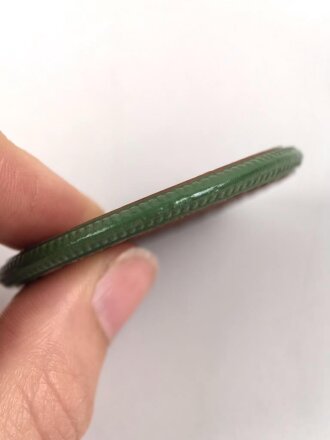Erinnerungsmedaille " Feldzug in Polen im September 1939"  Böttger Steinzeug 51mm