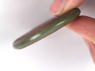 Erinnerungsmedaille " Einnahme von Kreta 1941"  Böttger Steinzeug 51mm