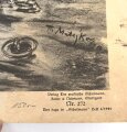 Grossformatiges Schulwandbild Nr. 272 " Dünkirchen, Das Ende der Vernichtungsschlacht in Flandern und in Artois" Maße 63 x 91cm