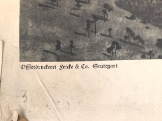 Grossformatiges Schulwandbild Nr. 210 " Reichssportfeld Berlin " Maße 63 x 91cm